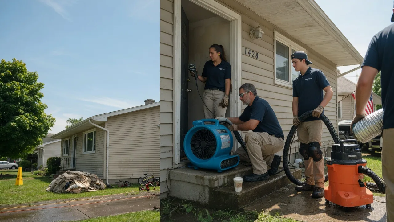 Water Damage Restoration in Peabody, KS near me